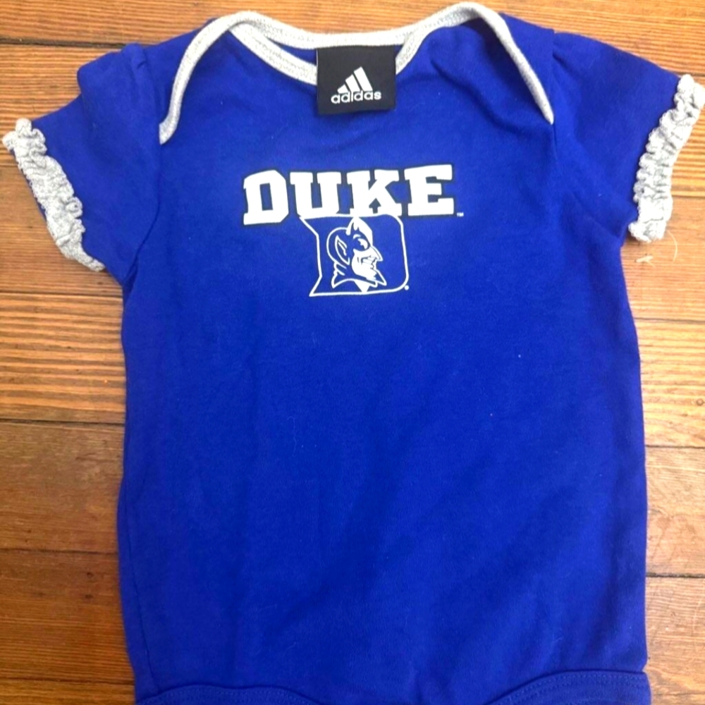 Duke University Blue Devils onesie